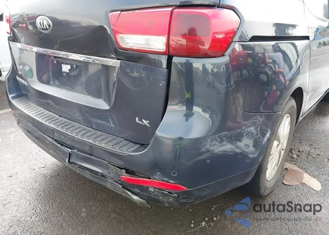 2016 Kia Sedona Lx z USA, uszkodzony, nr VIN KNDMB5C12G6096539
